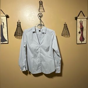 H&M Blue Button Down